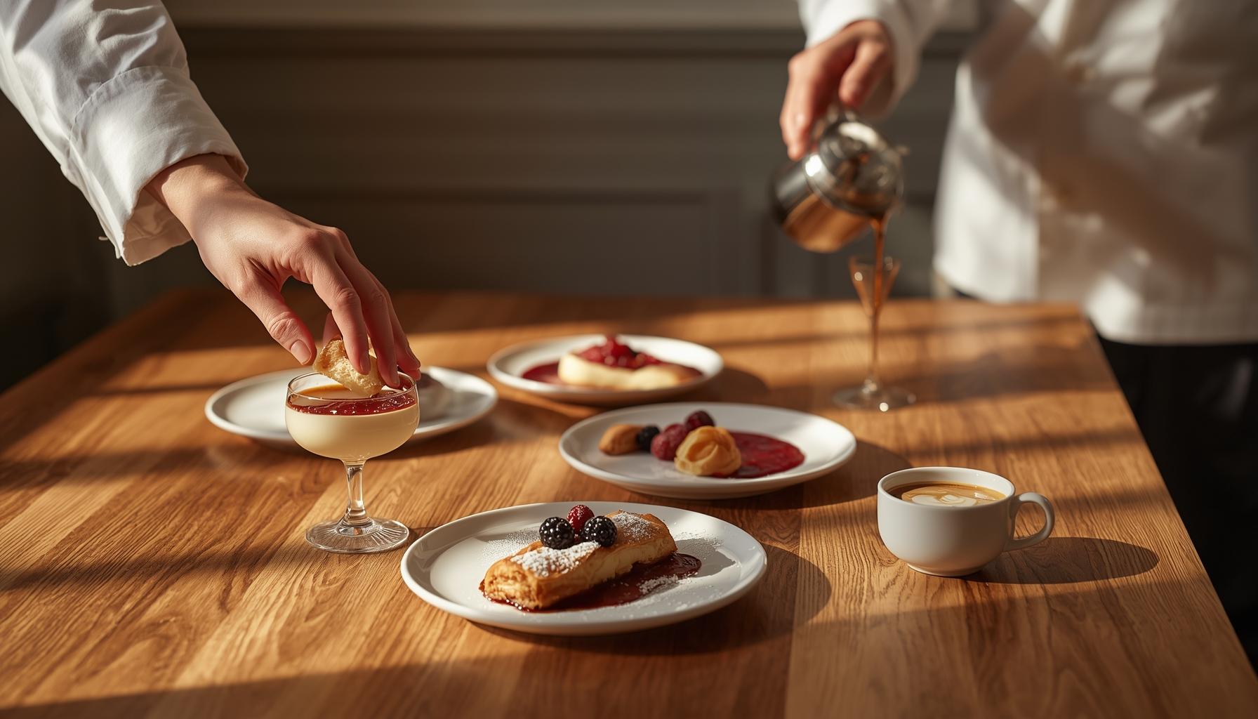 Serwowanie, parowanie i przygotowanie